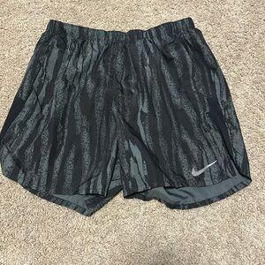 Grey & Black Nike running shorts